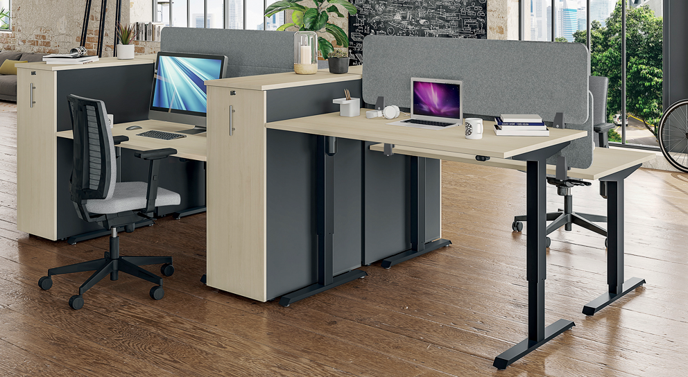 Bureau Assis-Debout Nivo 140 x 80