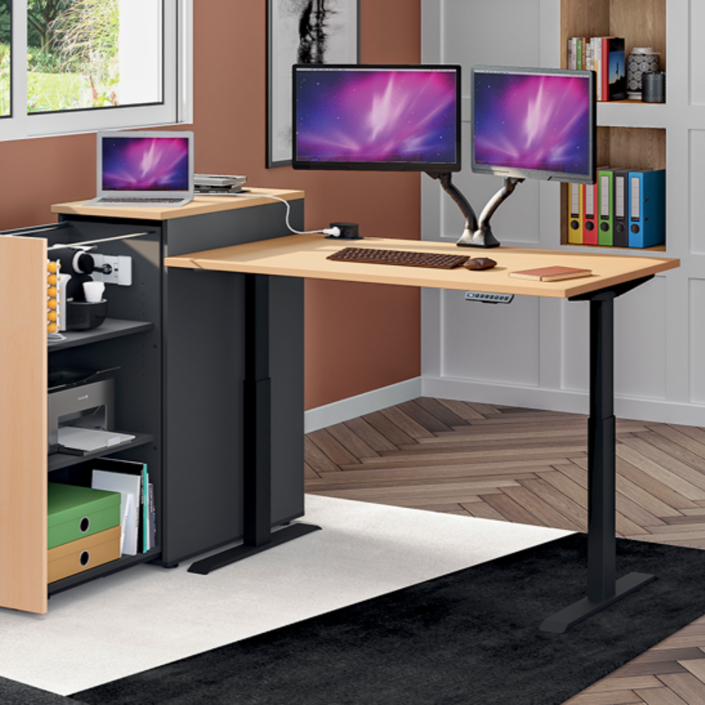 Bureau Assis-Debout Nivo 140 x 80