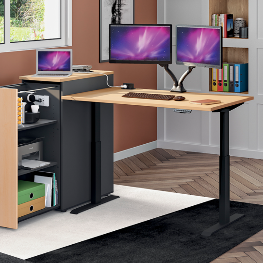 Bureau Assis-Debout Nivo 160 x 80