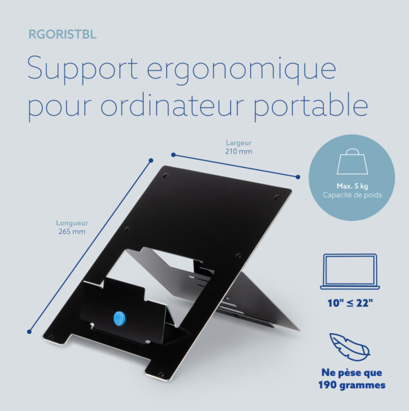 Support d'ordinateur RGO Riser